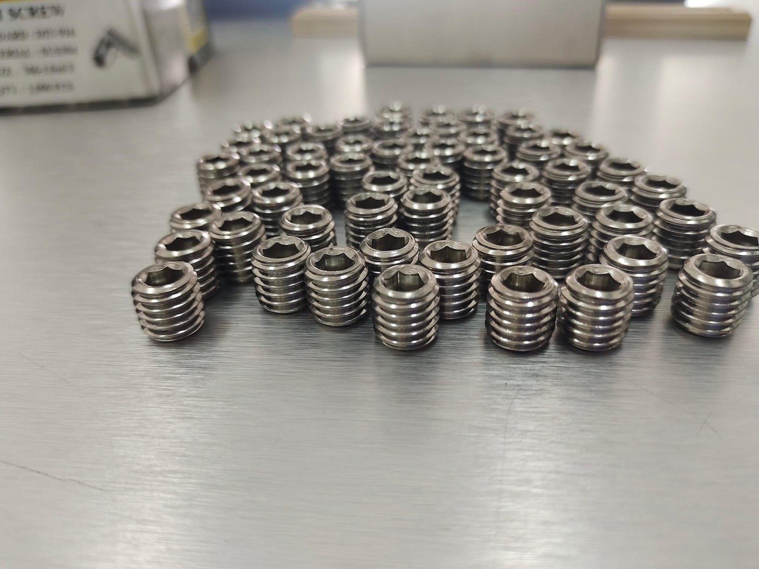 สกรูตัวหนอนสแตนเลส ตัวหนอนสแตนเลส Set Screw